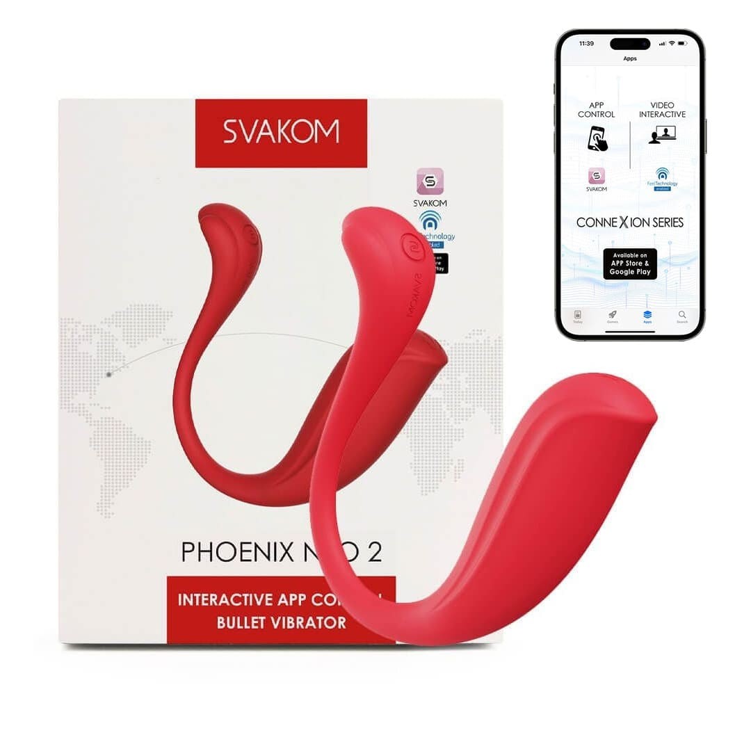 Svakom Phoenix Neo 2 máy trứng rung cao cấp điều khiển từ xa bằng điện thoại - Svakom Phoenix Neo 2 high-end vibrating egg with remote control by phone