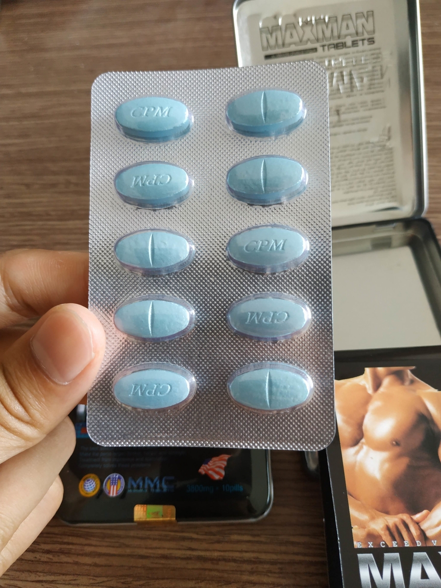 Thuốc trị yếu sinh lý ở nam giới Maxman 10 viên tại Đà Nẵng 